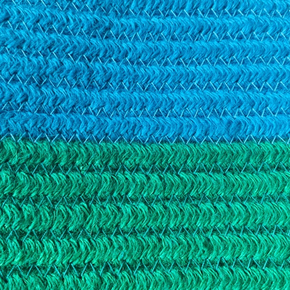 UO Color-block Straw Tote - Picture 5 of 8